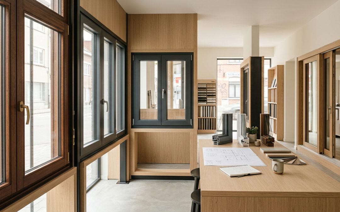 Châssis PVC, aluminium ou bois : quel matériau privilégier à Bruxelles ?