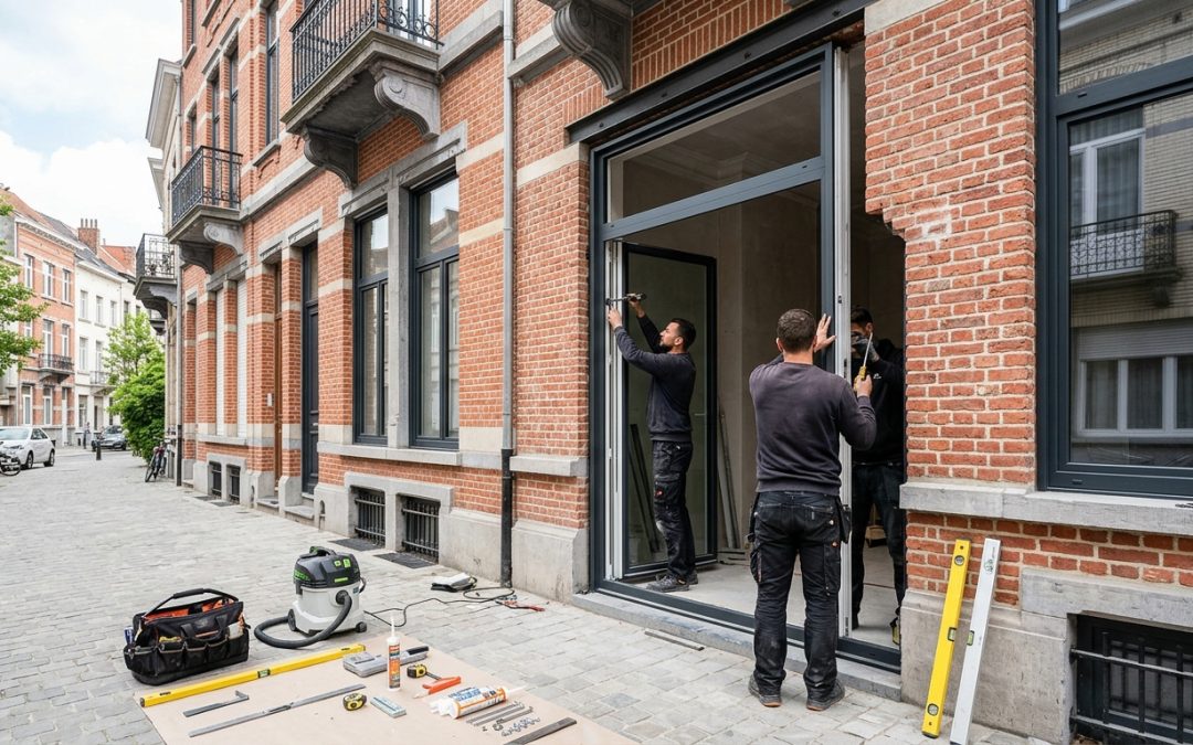 Étanchéité et pose de châssis : les erreurs à éviter à Bruxelles