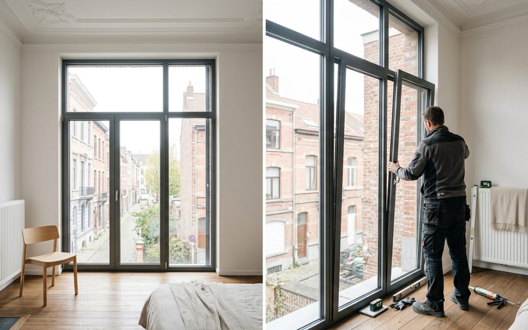 Changer ses fenêtres en copropriété à Bruxelles : faut-il l’accord du syndic ?